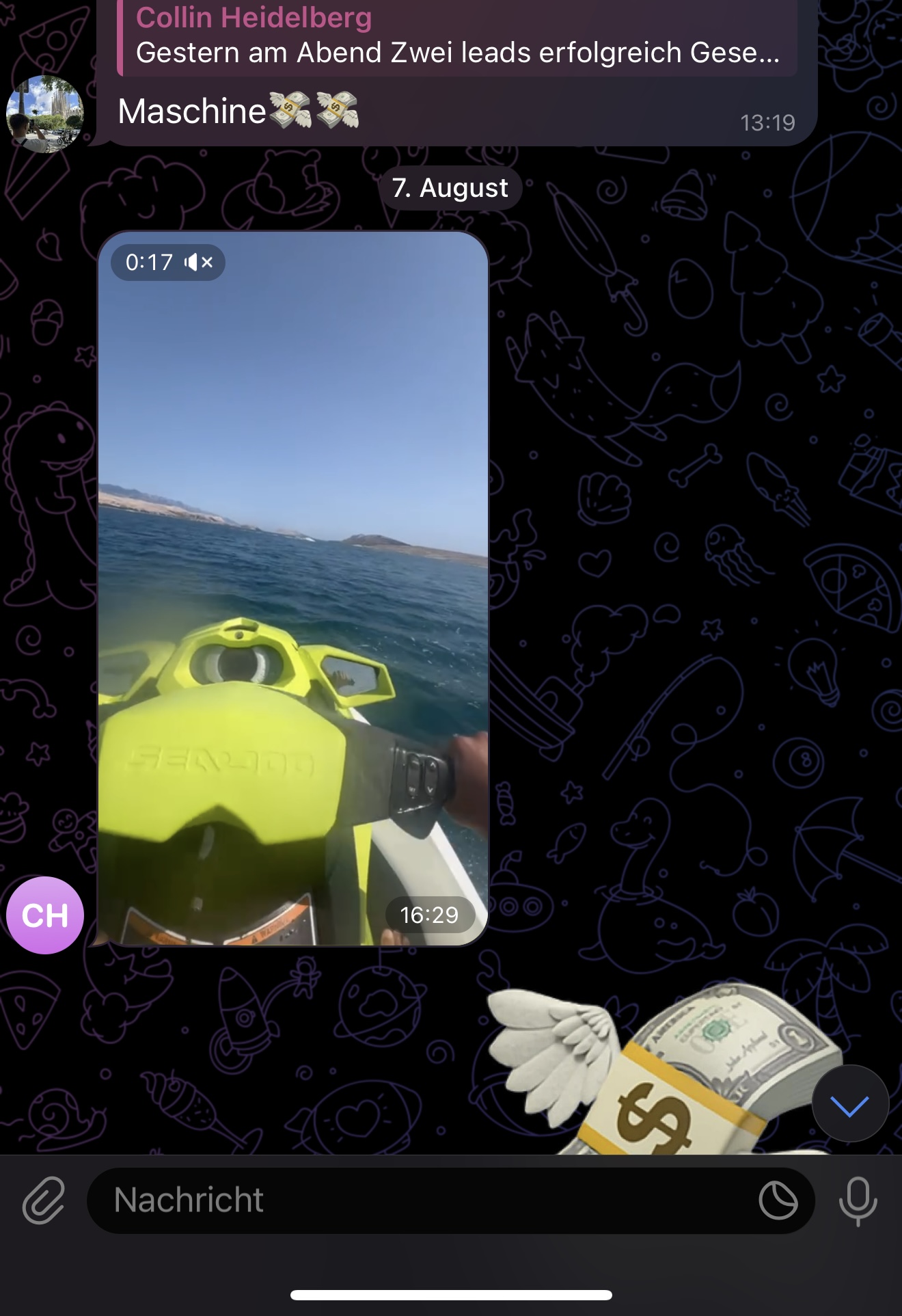 Teilnehmer-Nachricht 12