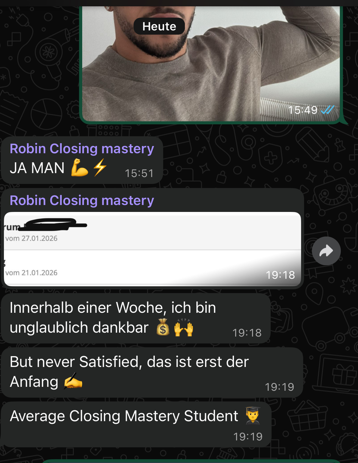 Teilnehmer-Nachricht 19